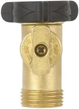 SNGL SHUTOFF VLV HI-FLOW/SWV BRASS