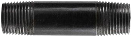 12X24 NIPPLE 1/2X24 BLACK CUT PIPE