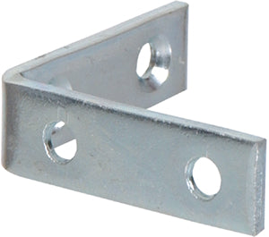 8X1-1/4 ZINC PLATED CORNER BRACE