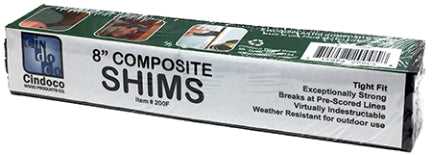 COMPOSITE SHIMS 8 IN 8/PK