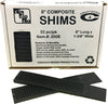 COMPOSITE SHIMS 8 IN 32/PK