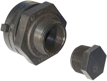 1-1/4 BULKHEAD ADAPTER   PLUG