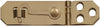 3/4  SOLID BRASS HASP W/HOOK