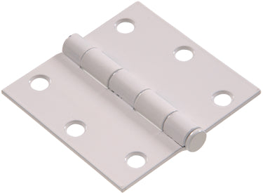 4  WHITE SQ HINGE