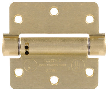 4  SATIN BRASS RC HINGE