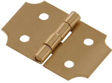 5/8  SOLID BRASS DECORATIVE HINGE