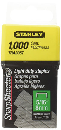 CROWN STAPLES 5/16IN 1000/PK LD NARROW