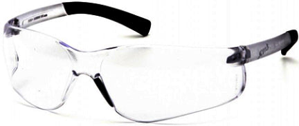 READER +2.5 ZTEK CLEAR SAFETY GLASSE