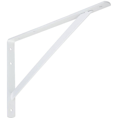 National 111 16 In. White Steel Super Strength Shelf Bracket