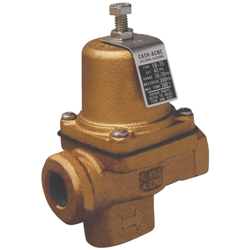 Cash Acme 1/2 In. Iron Pressure Regulator