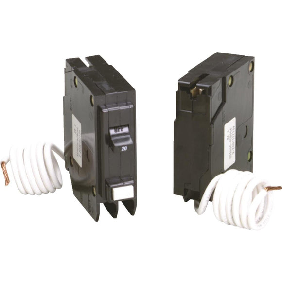 Eaton BR 20A Single-Pole Self Test GFCI Breaker