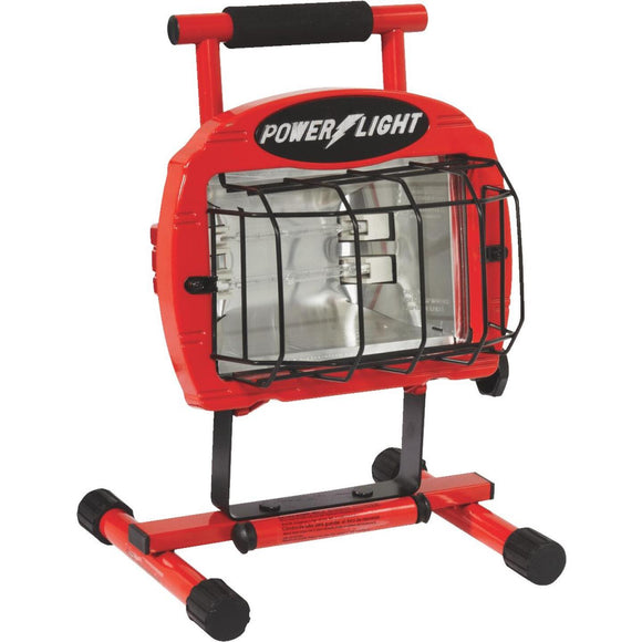 Designers Edge Power Light 9600 Lm. Halogen H-Stand Portable Work Light