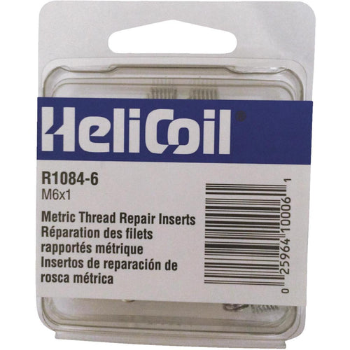 HeliCoil M6 x 1 Thread Insert Pack (12-Pack)