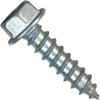 Hillman #10 x 1 In. Slotted Hex Washer Head Zinc Sheet Metal Screw (100 Ct.)