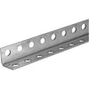 HILLMAN Steelworks Zinc-Plated 1-1/4 In. x 6 Ft. Perforated Steel Angle