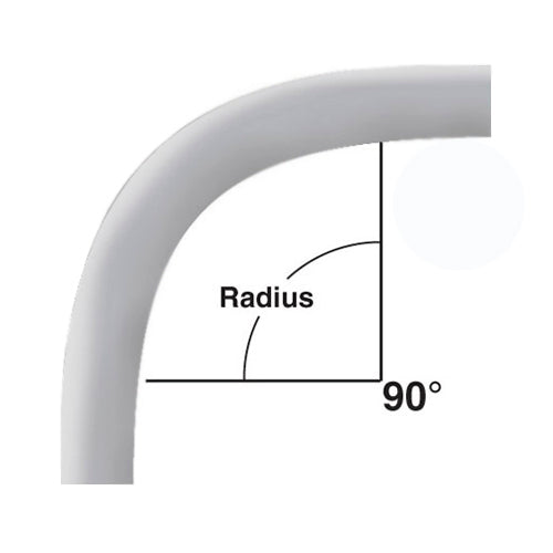 Cantex 2 in. x 90-Degree x 36 in. Radius Plain End Schedule 40 Special Radius Elbow (2 x 36)