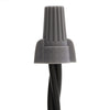 NSI Industries WWC-G-C Easy-Twist Winged Wire Connector, Standard Type, 18-8 AWG Wire Range, 600V, Grey - 50 Count