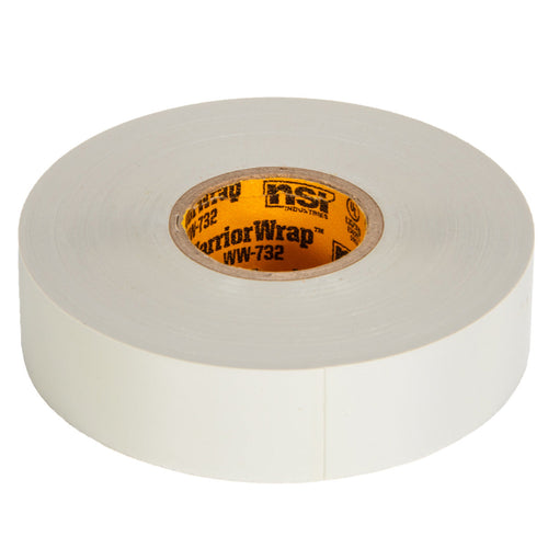 NSI Industries WW-732-GY WarriorWrap Premium Medium 3/4 in. x 66 ft. 7 mil Vinyl Electrical Tape, Grey