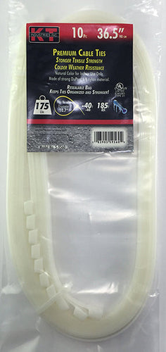 K-T Industries 36.5 Extra Heavy Duty, Natural, 10/Pk