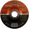 K-T Industries 4-1/2 X 1/4 X 7/8 Metal Grinding Wheel