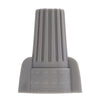 NSI Industries WWC-G-C Easy-Twist Winged Wire Connector, Standard Type, 18-8 AWG Wire Range, 600V, Grey - 50 Count