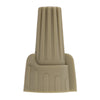 NSI Industries WWC-T-C Easy-Twist Winged Wire Connector, Standard Type, 22-8 AWG Wire Range, 300V, Tan - 100 Count