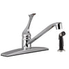 Design House Millbridge Single-Handle Kitchen Faucet in Polished Chrome